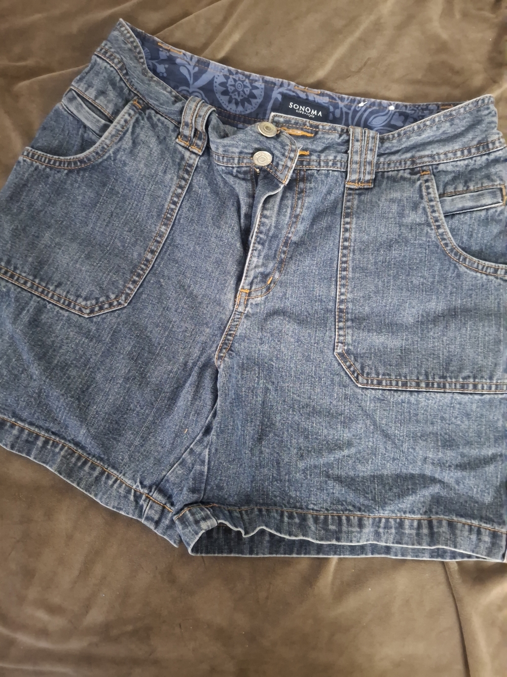 SONOMA Medium Blue Denim Shorts for Women